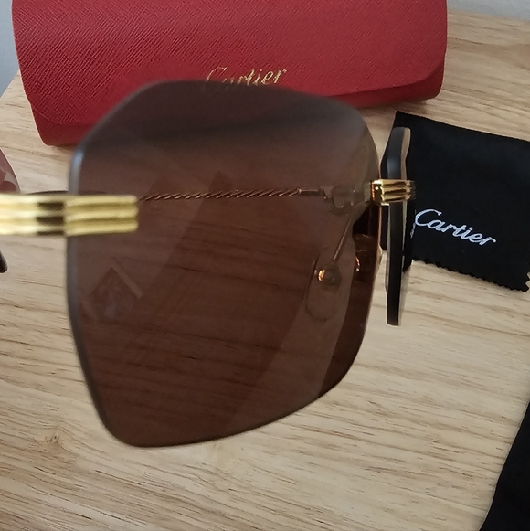 Cartier Classic C DE Cartier Motif Sunglasses - Picture 12 of 13